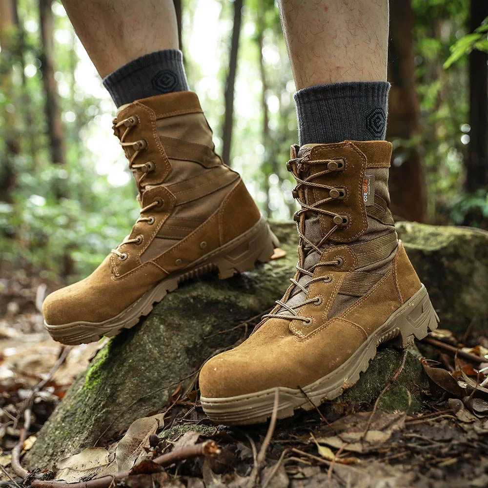500D Cordura Desert Combat Boots Factory