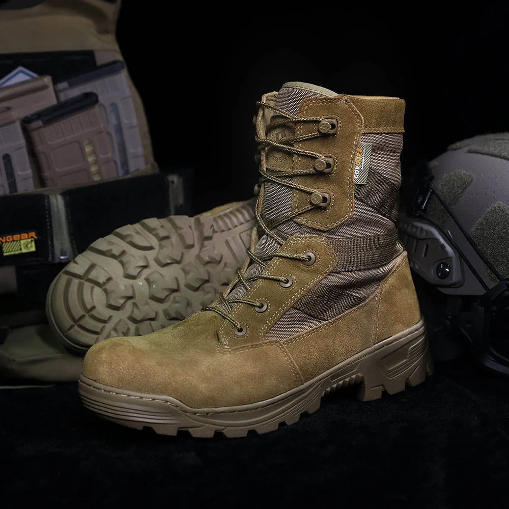 500D Cordura Desert Combat Boots Factory