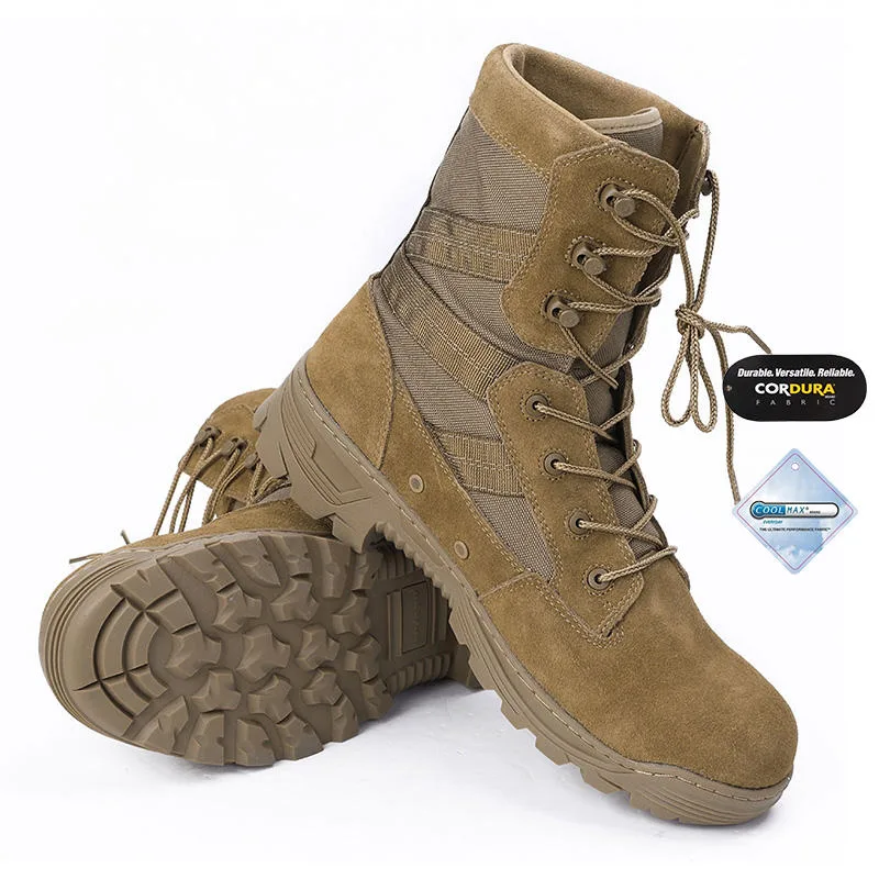 500D Cordura Desert Combat Boots Factory