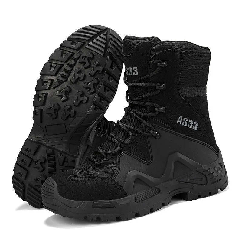 Large Size Breathable Tactical Boots Wholesale