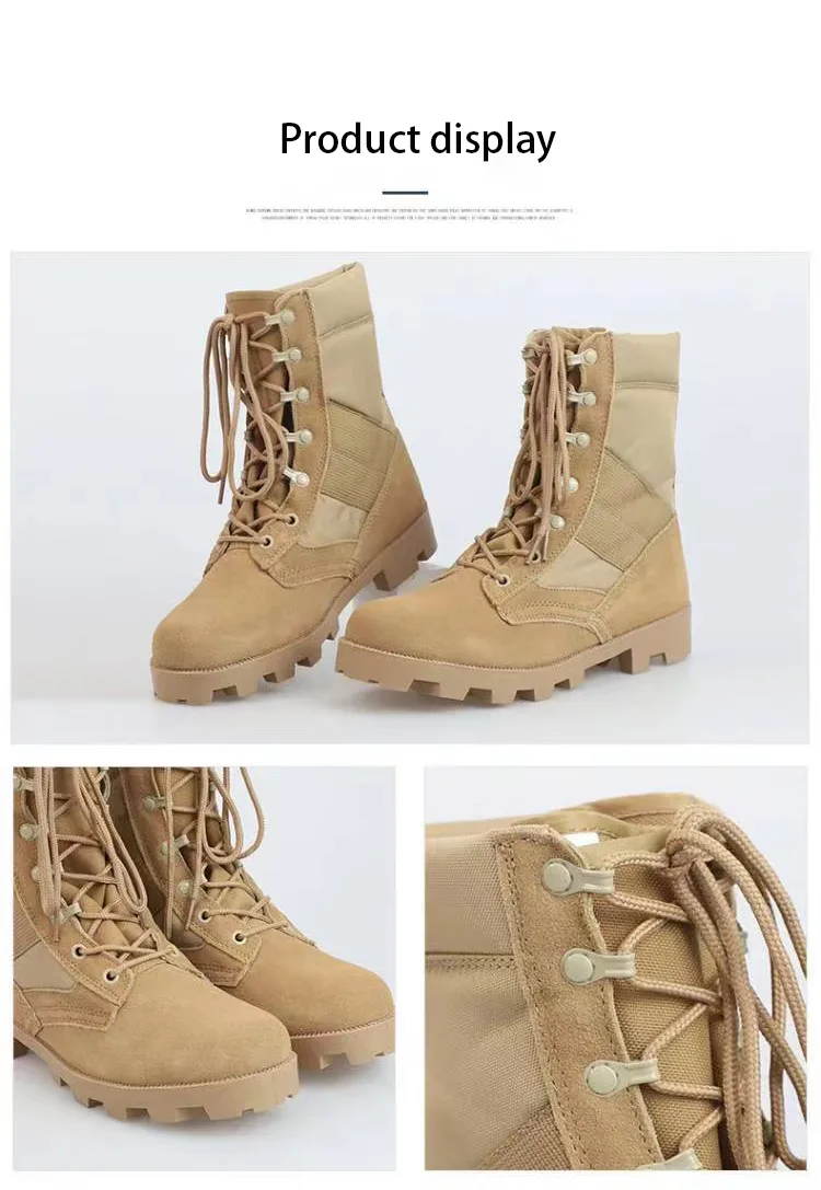 Large Size Waterproof Desert Boots Wholesale