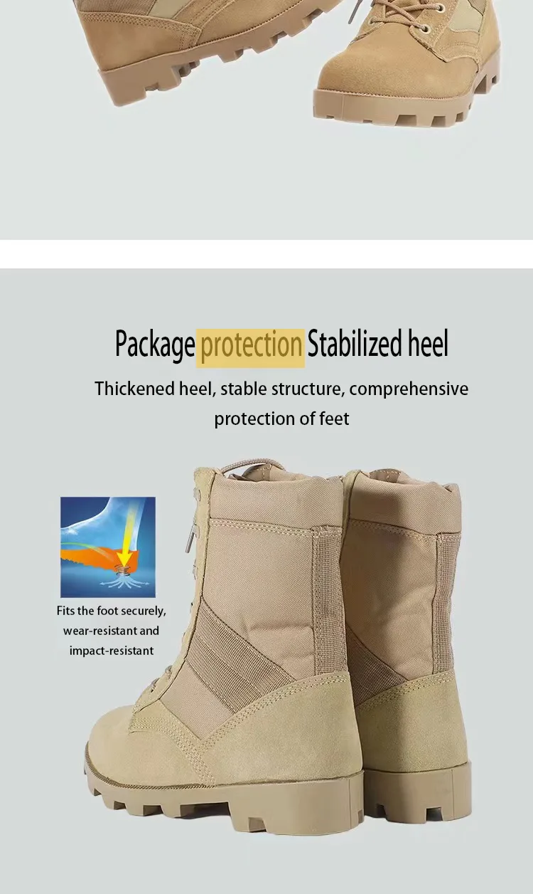Large Size Waterproof Desert Boots Wholesale