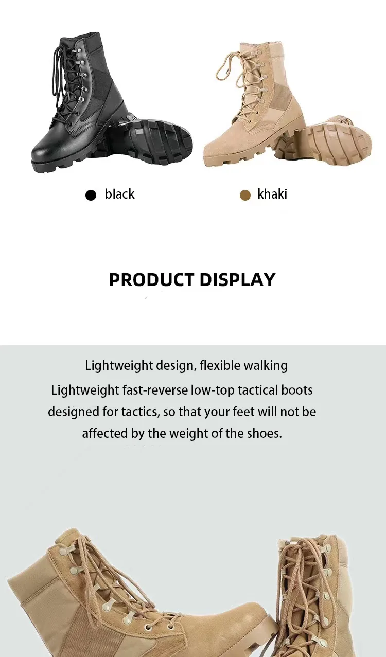 Large Size Waterproof Desert Boots Wholesale