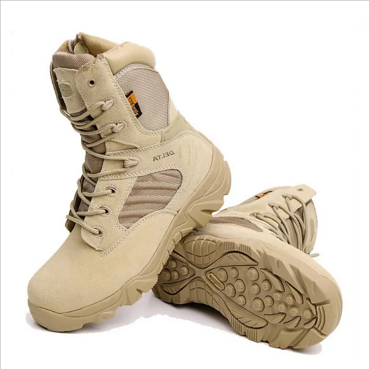 Full Leather High Top Desert Boots Factory