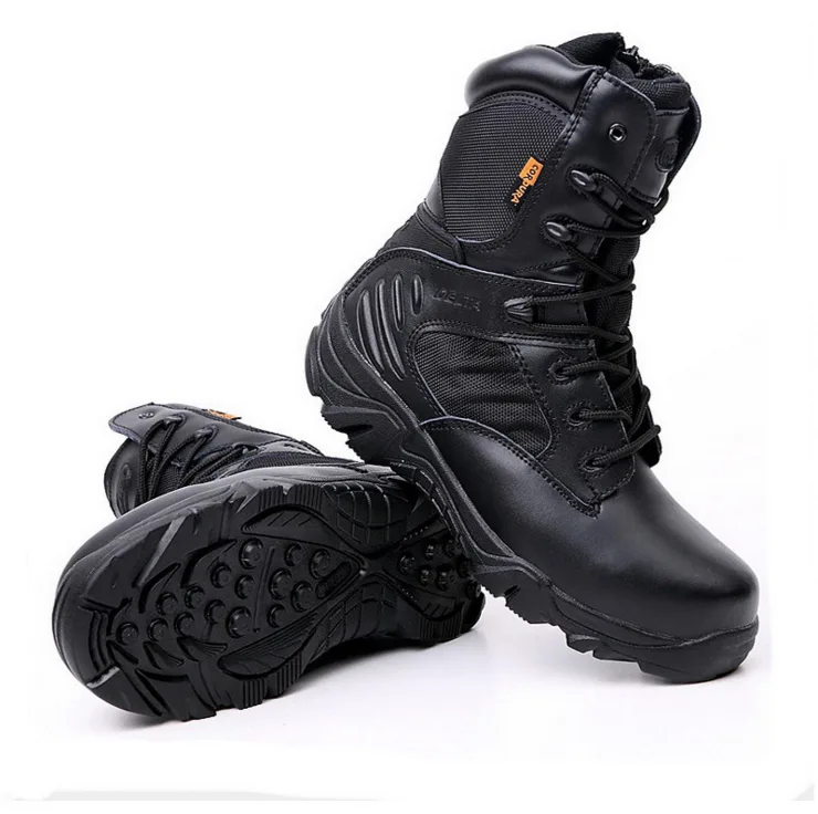 Full Leather High Top Desert Boots Factory