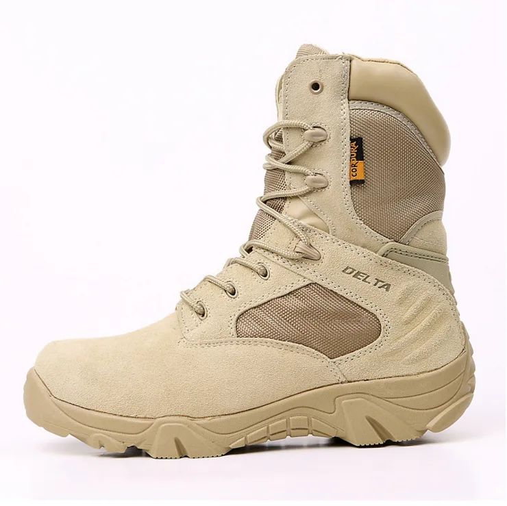 Full Leather High Top Desert Boots Factory