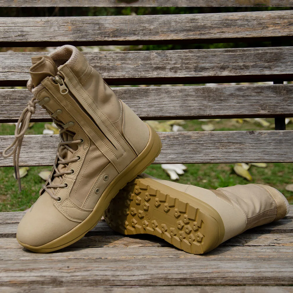 Khaki Desert Combat Shoes Factory Wholesale