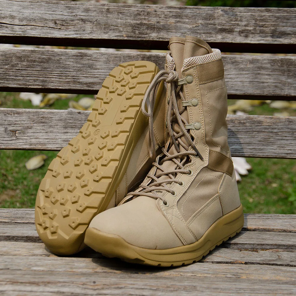Khaki Desert Combat Shoes Factory Wholesale