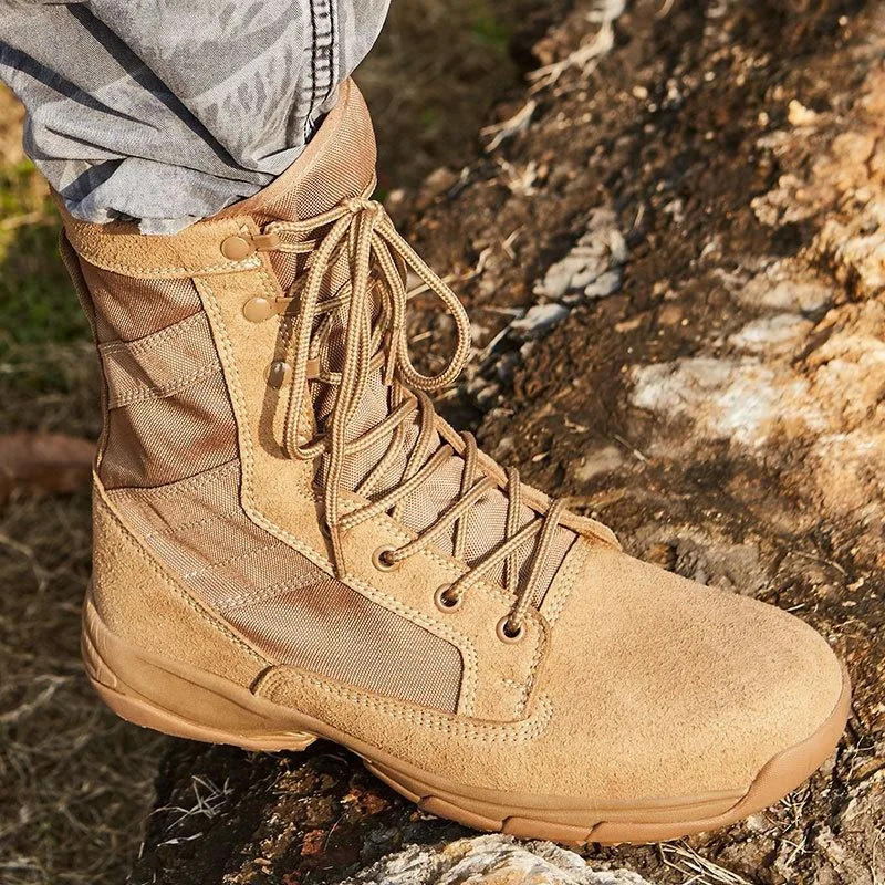 Side Zipper Desert Combat Boots Wholesale