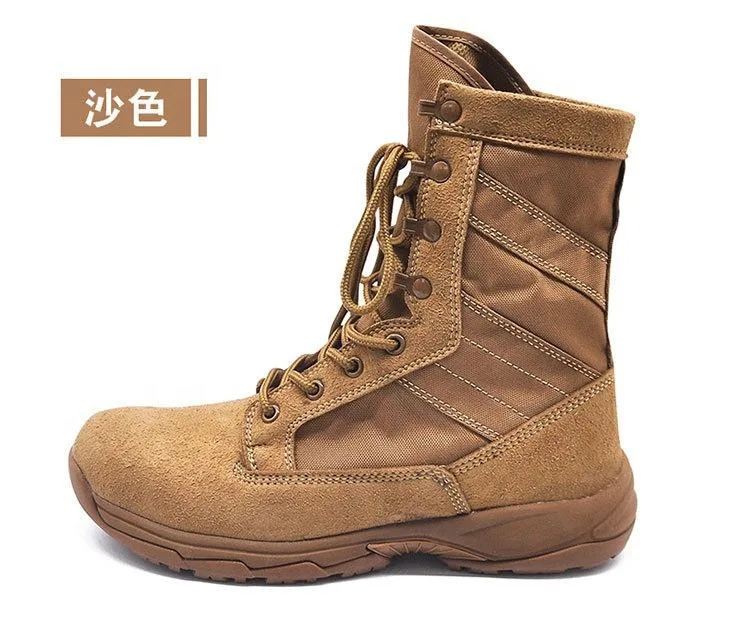 Side Zipper Desert Combat Boots Wholesale