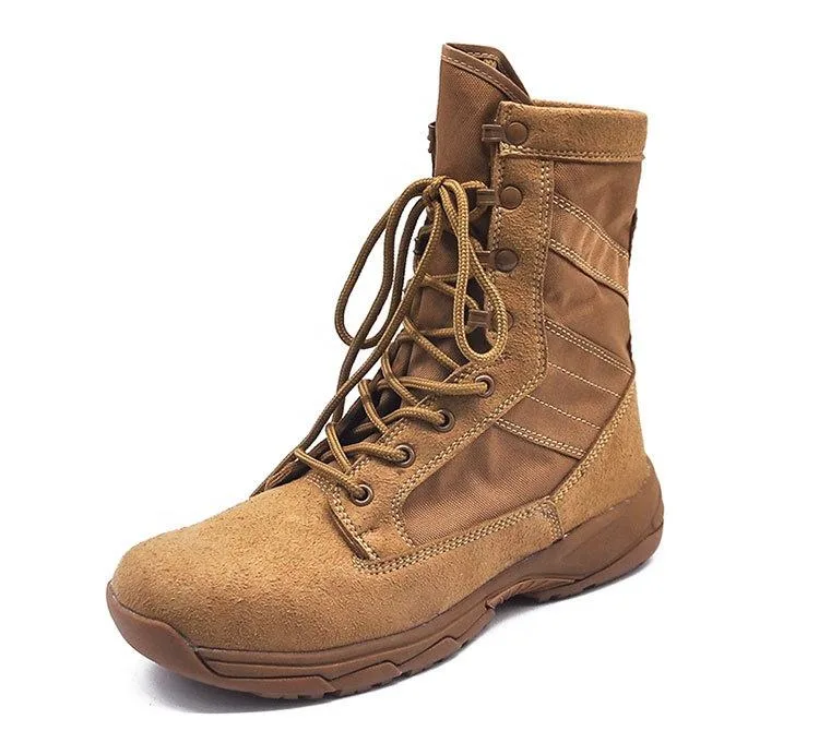 Side Zipper Desert Combat Boots Wholesale