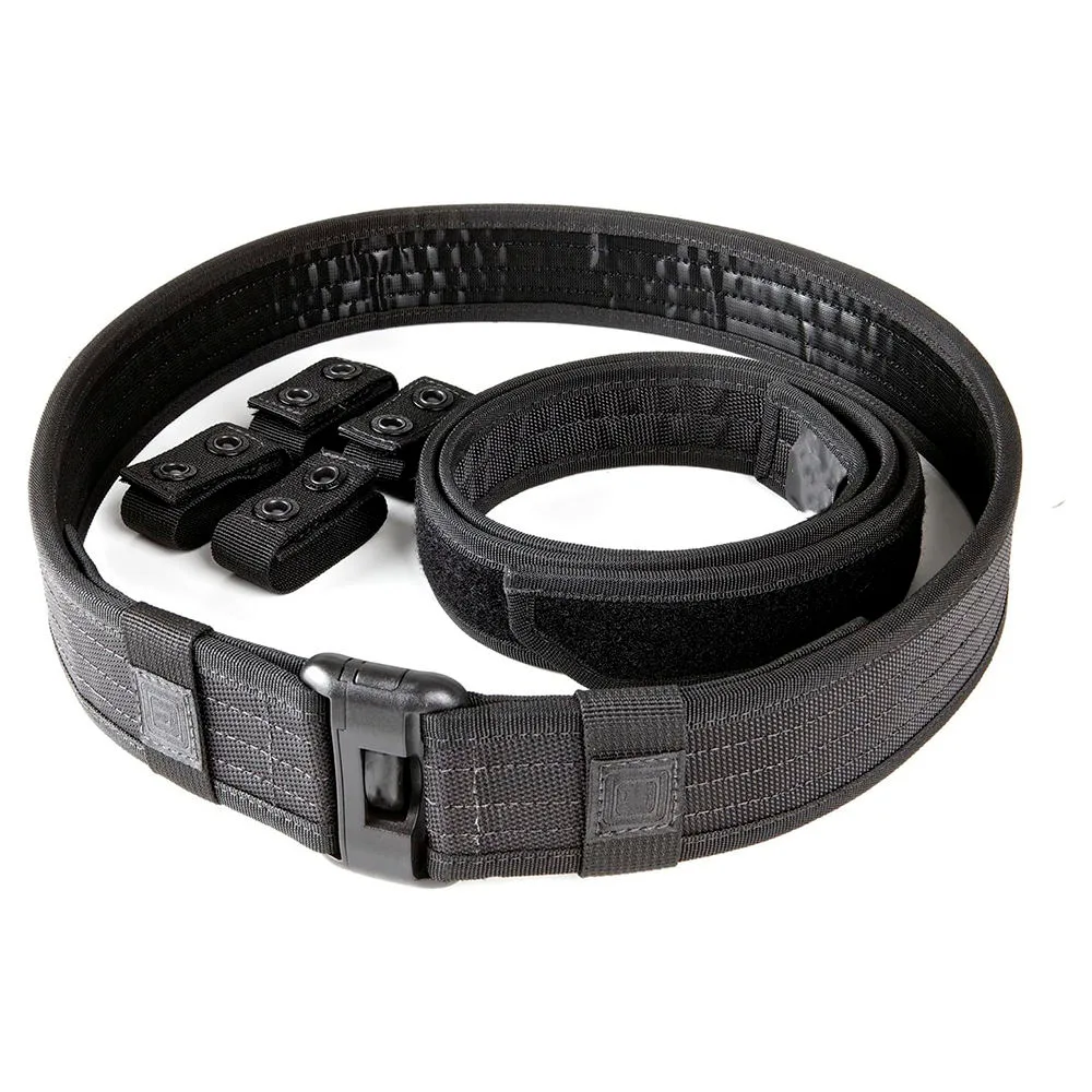Tactical Duty Belt with Holster and Flashlight Set