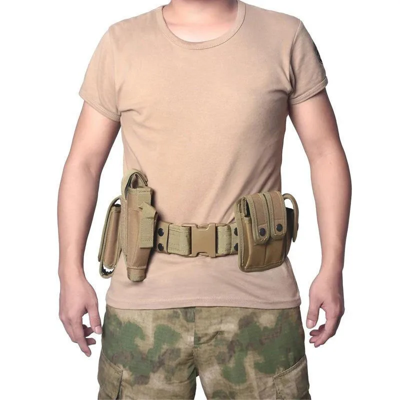 Detachable Training Tactical Waist Camouflage Belt