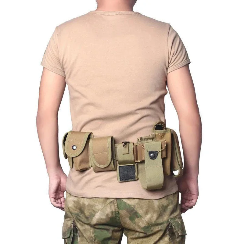 Detachable Training Tactical Waist Camouflage Belt