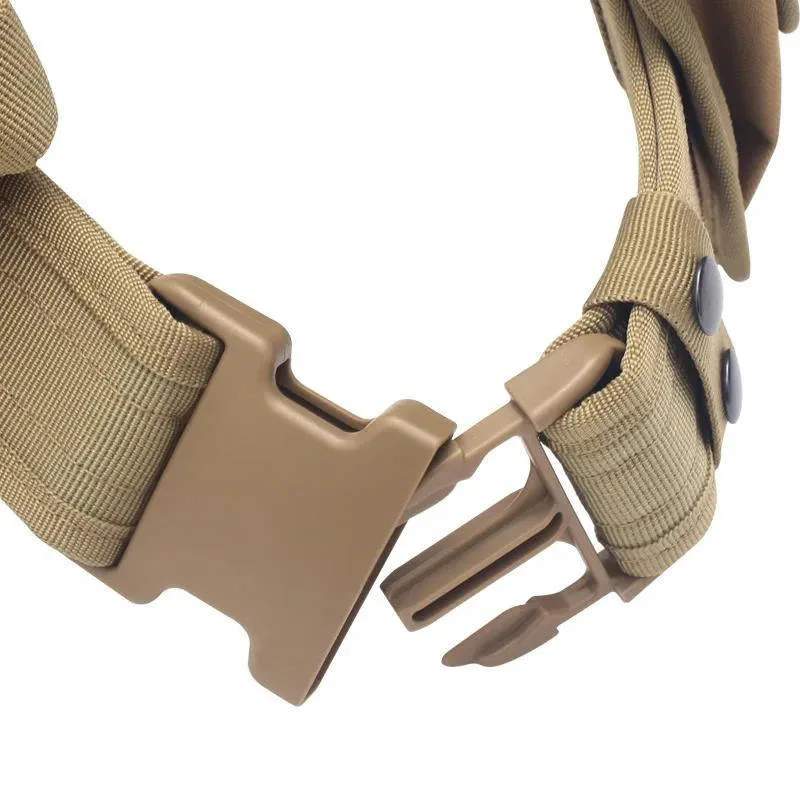 Detachable Training Tactical Waist Camouflage Belt