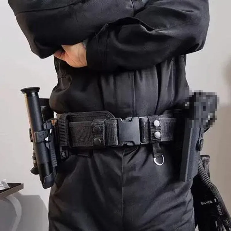 Tactical Belt with Waist Pack Set Multifunctional