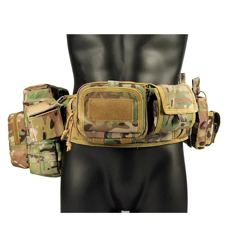 Tactical Belt with Duty Belt Set Adjustable