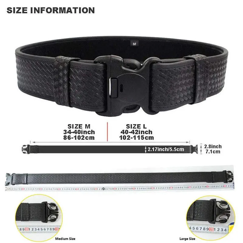 Training Durable Waterproof Multifunctional Tactical Belt