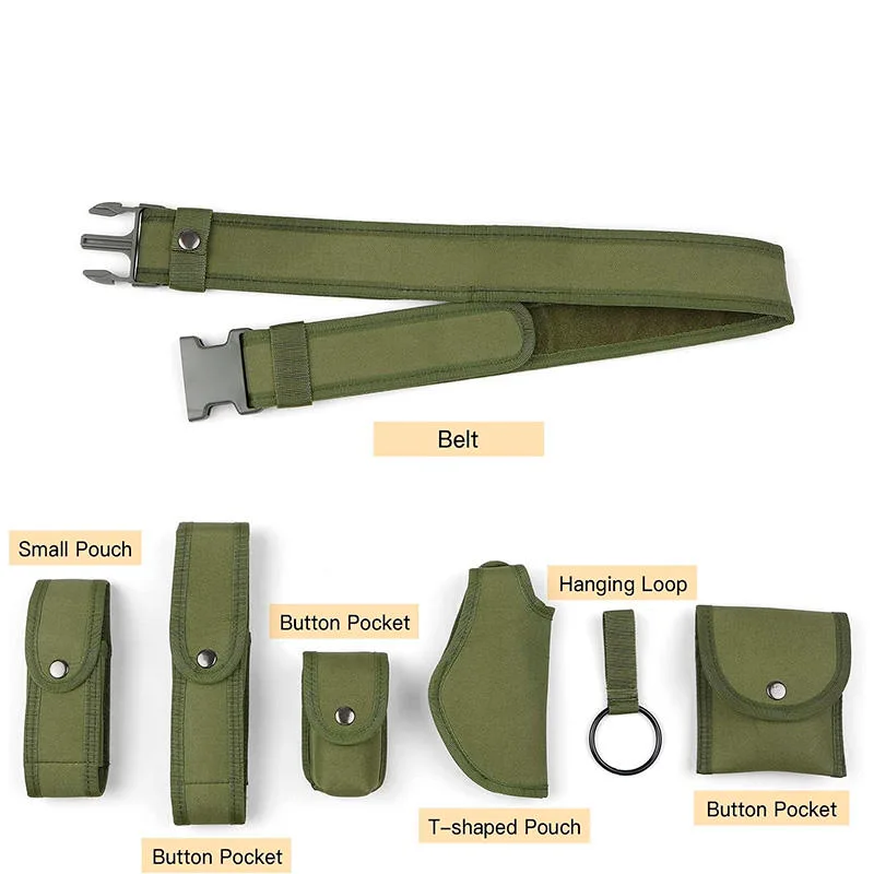 Waterproof Multifunctional Adjustable Training Duty Belt