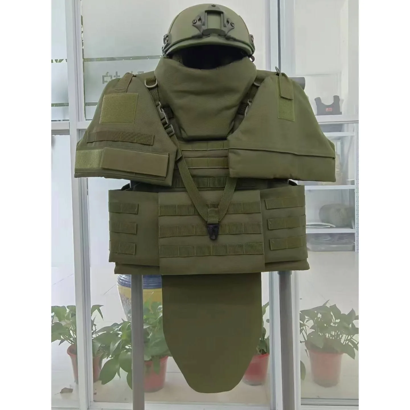 MOLLE Black Camo Green Tactical Vest Factory