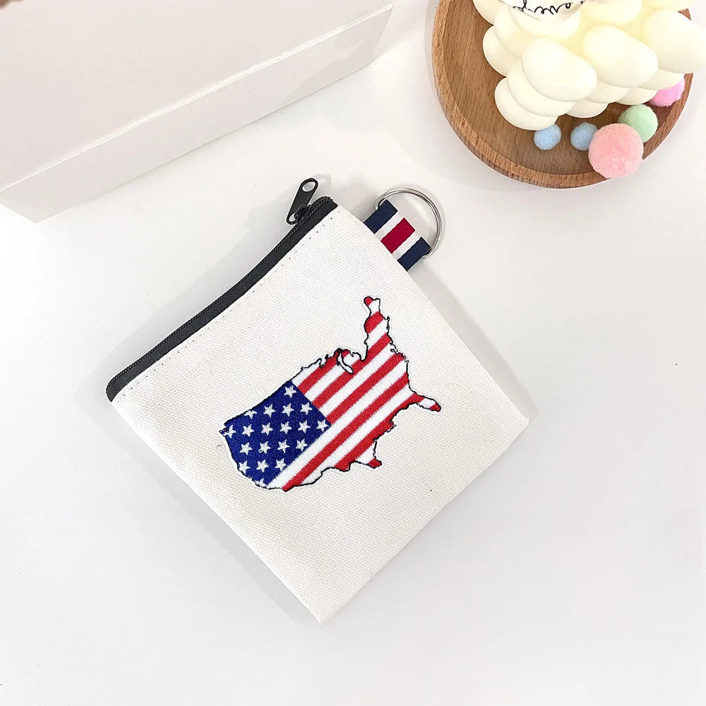 USA Flag 3D Nonwoven Felt Patch Wholesale