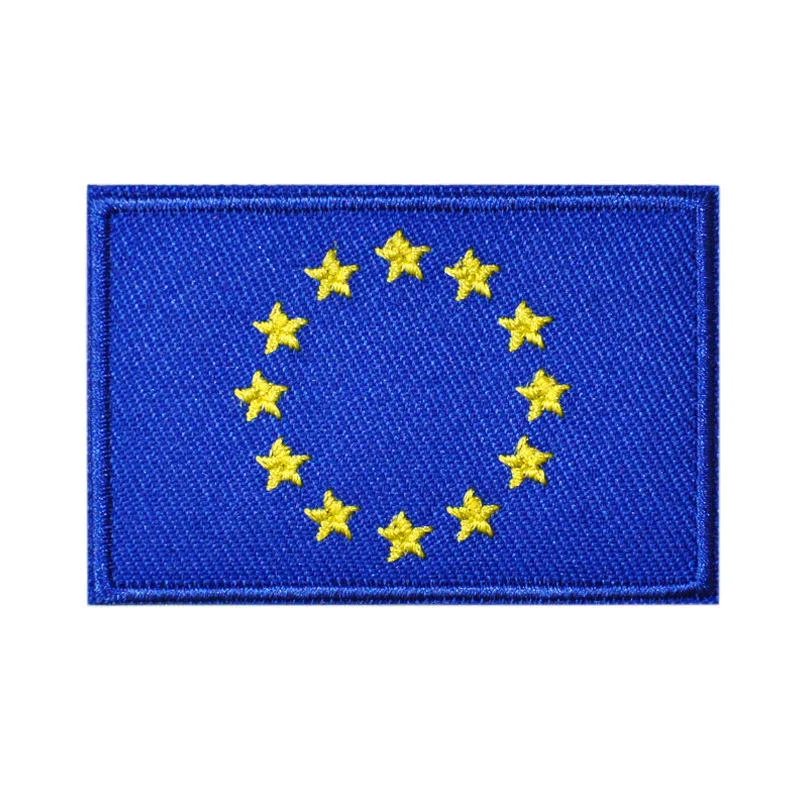 Country Flag Iron On Patches Wholesale Custom