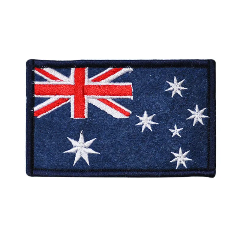 Country Flag Iron On Patches Wholesale Custom