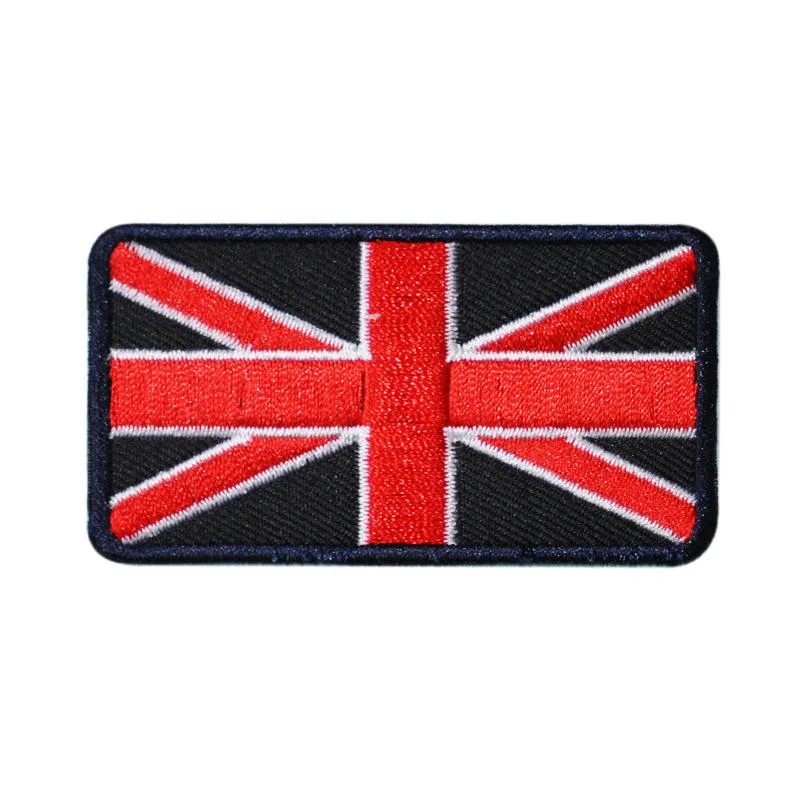 Country Flag Iron On Patches Wholesale Custom