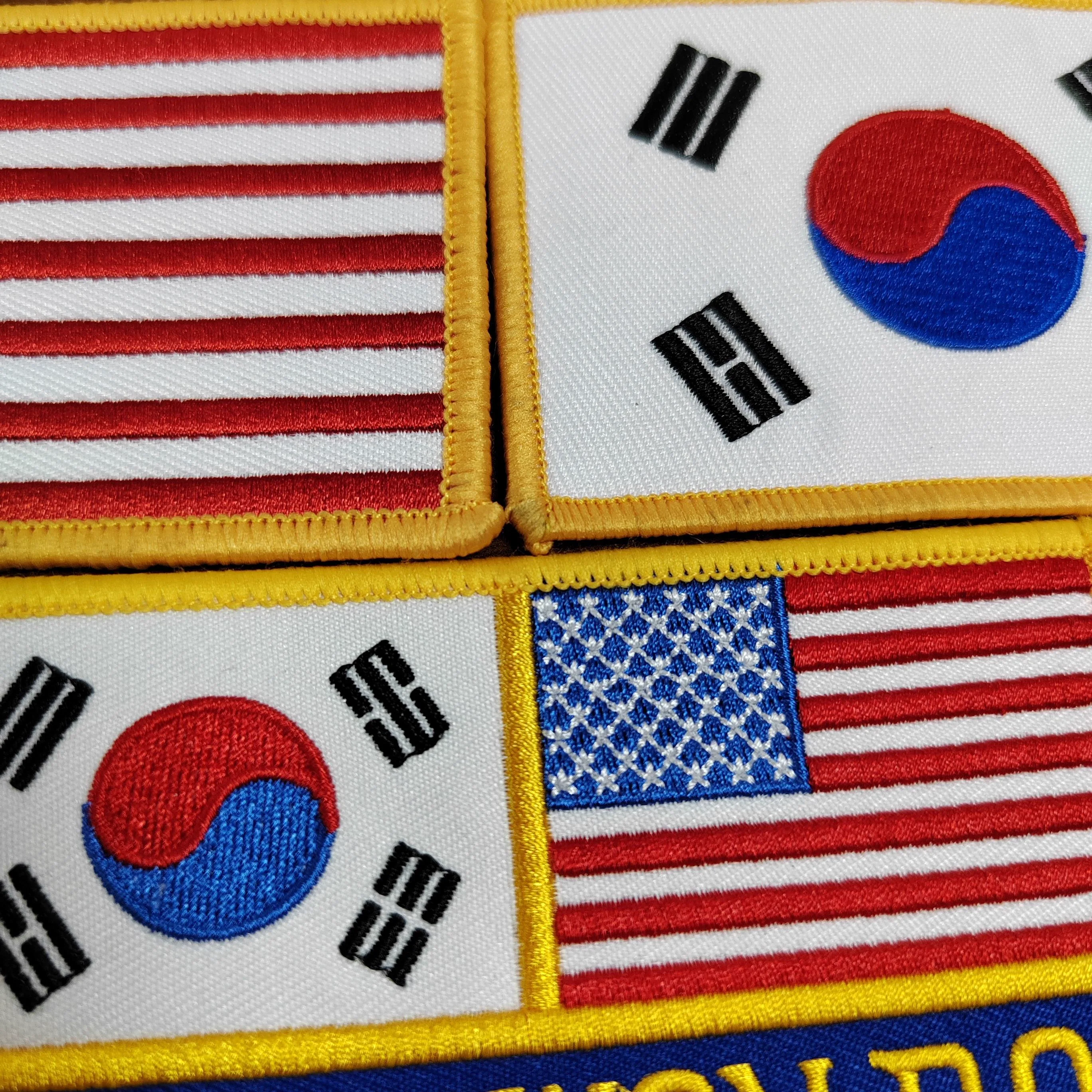 3D Twill Fabric Taekwondo Patch Wholesale
