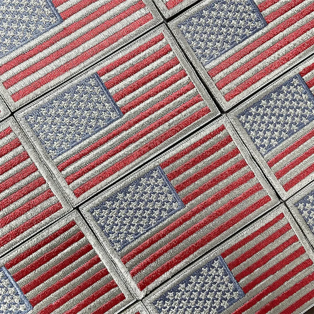 Custom Country Flag Patch Embroidery Wholesale