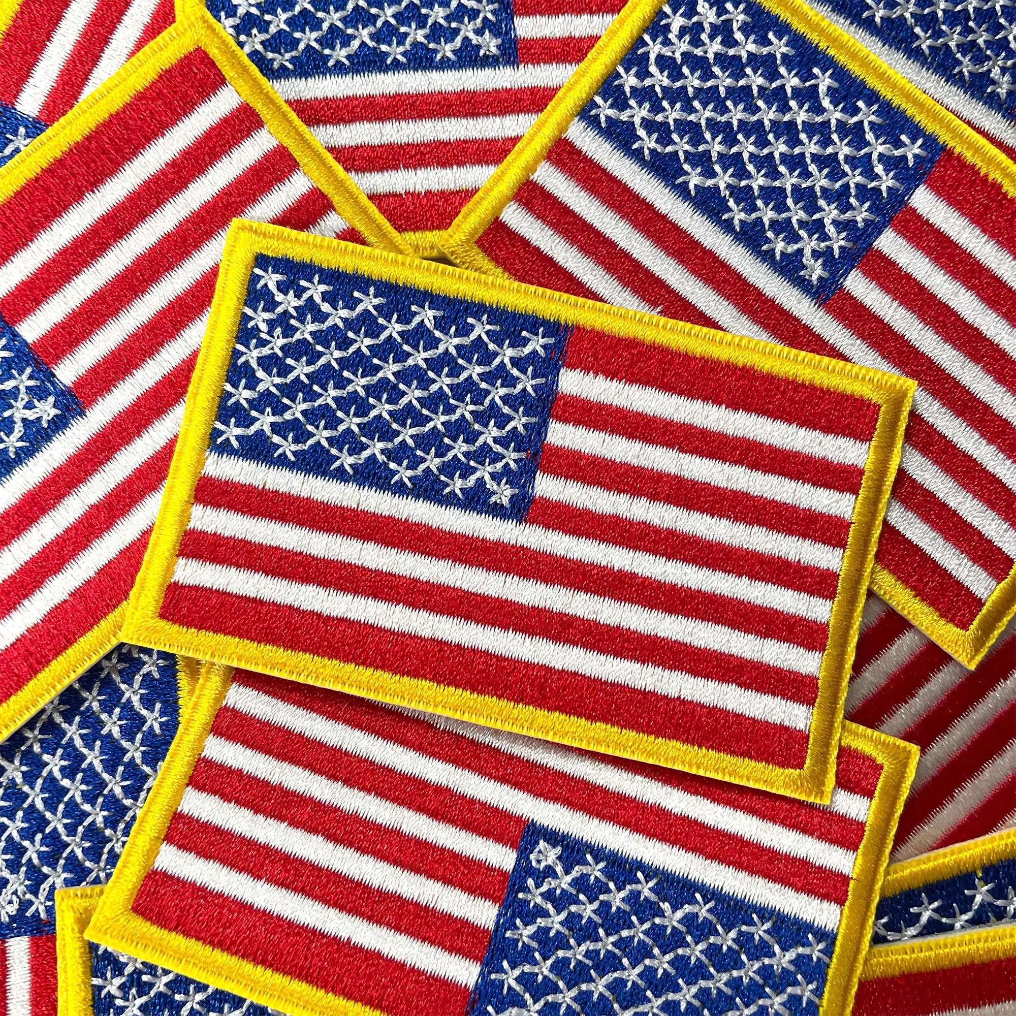 Custom Country Flag Patch Embroidery Wholesale