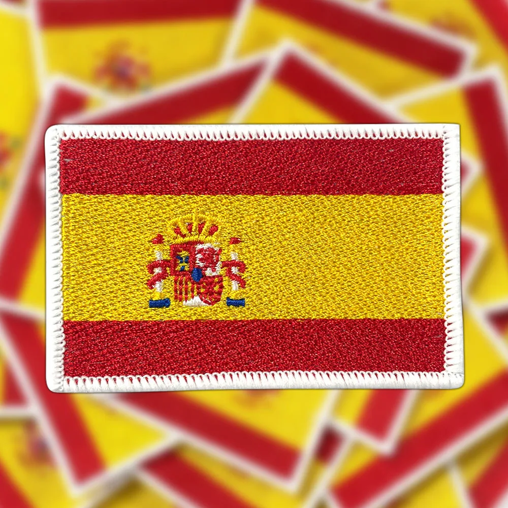 Custom Country Flag Patch Embroidery Wholesale