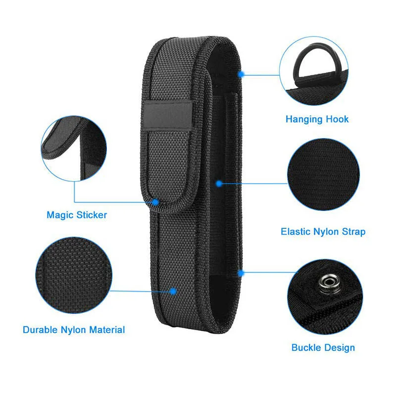 Custom Logo Outdoor Flashlight Pouch Wholesale