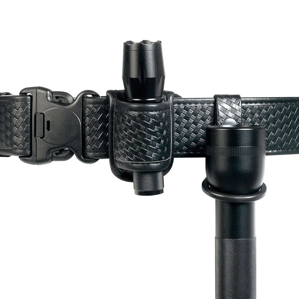 Basketweave Leather Flashlight Holder Factory