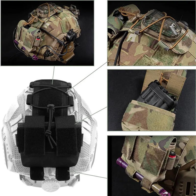 Helmet Battery Pouch Hook Loop Wholesale