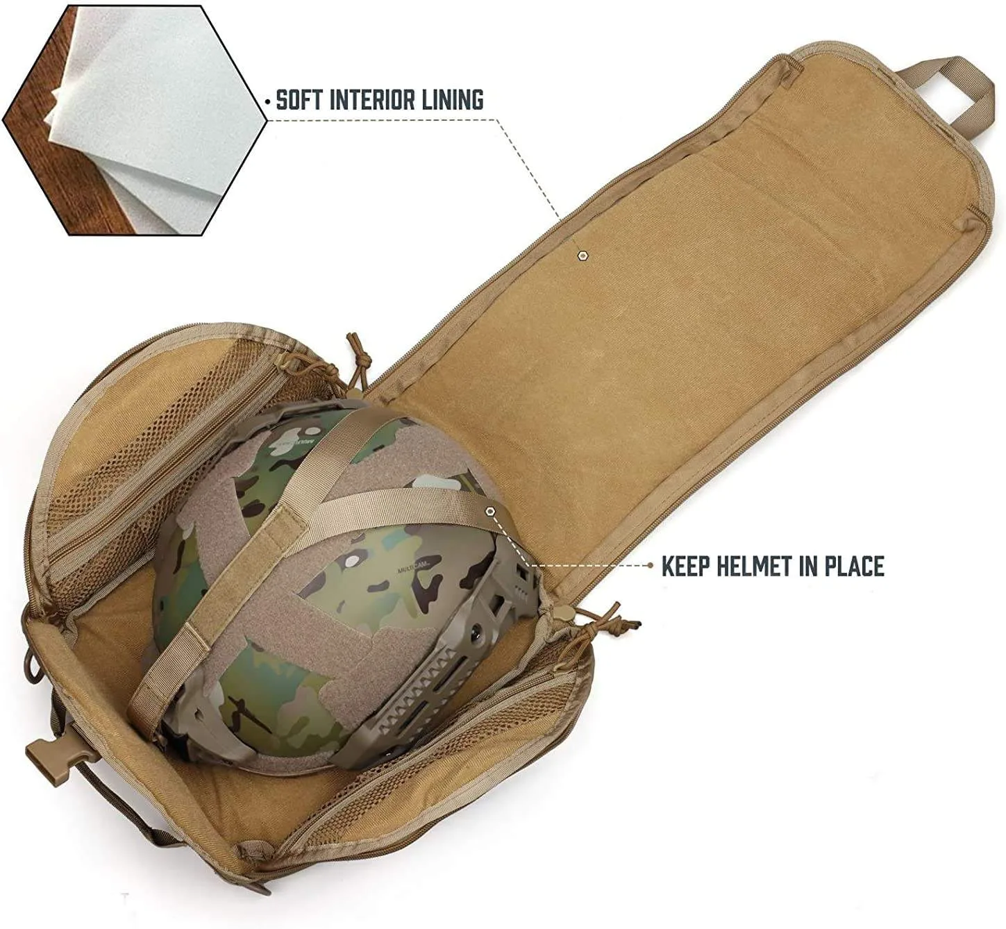 Multi Function Helmet Backpack Wholesale