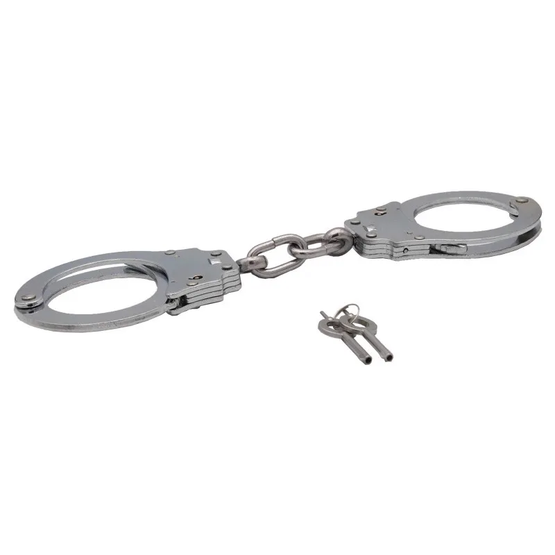 High Strength Police Handcuffs Double Lock