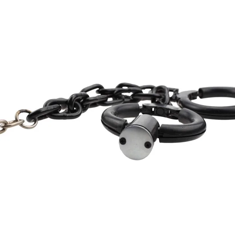 Nickel Plated Handcuffs and Legcuffs 2 in 1