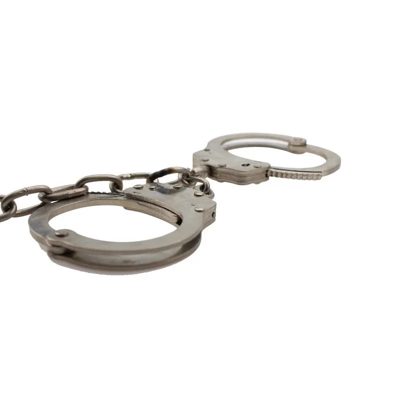Nickel Plated Carbon Steel Handcuffs Legcuffs