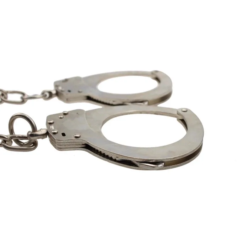 Nickel Plated Police Legcuffs Wholesale