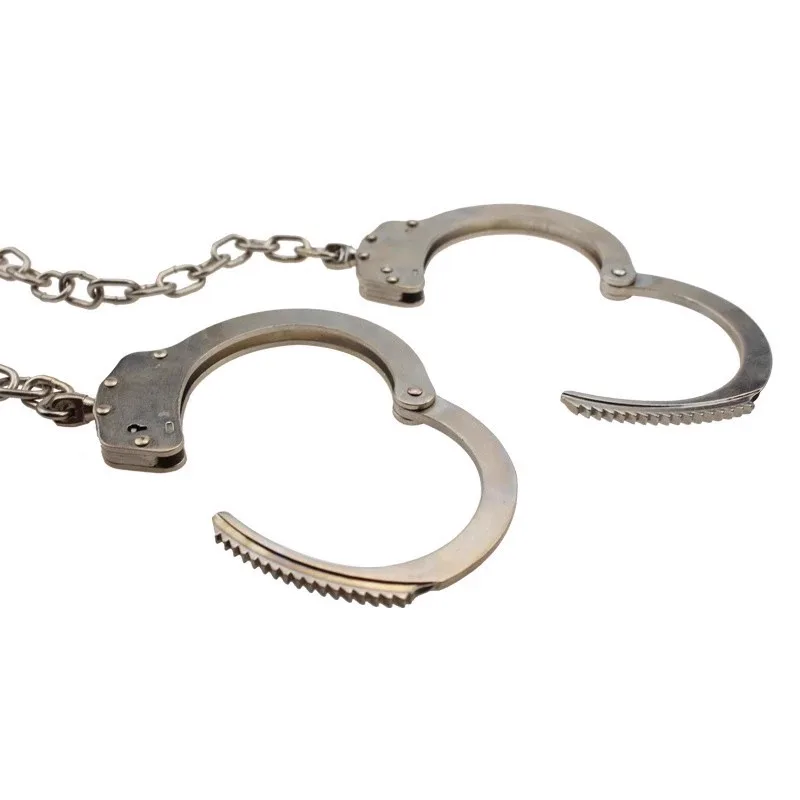 Police Nickel Plated Legcuffs Factory Supplier
