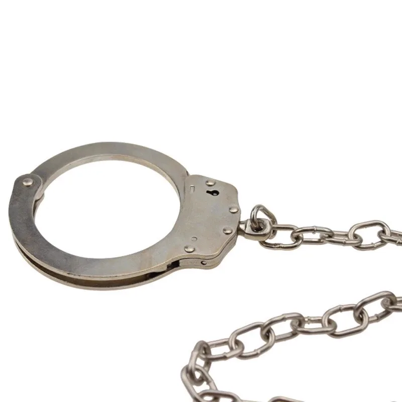 Police Nickel Plated Legcuffs Factory Supplier
