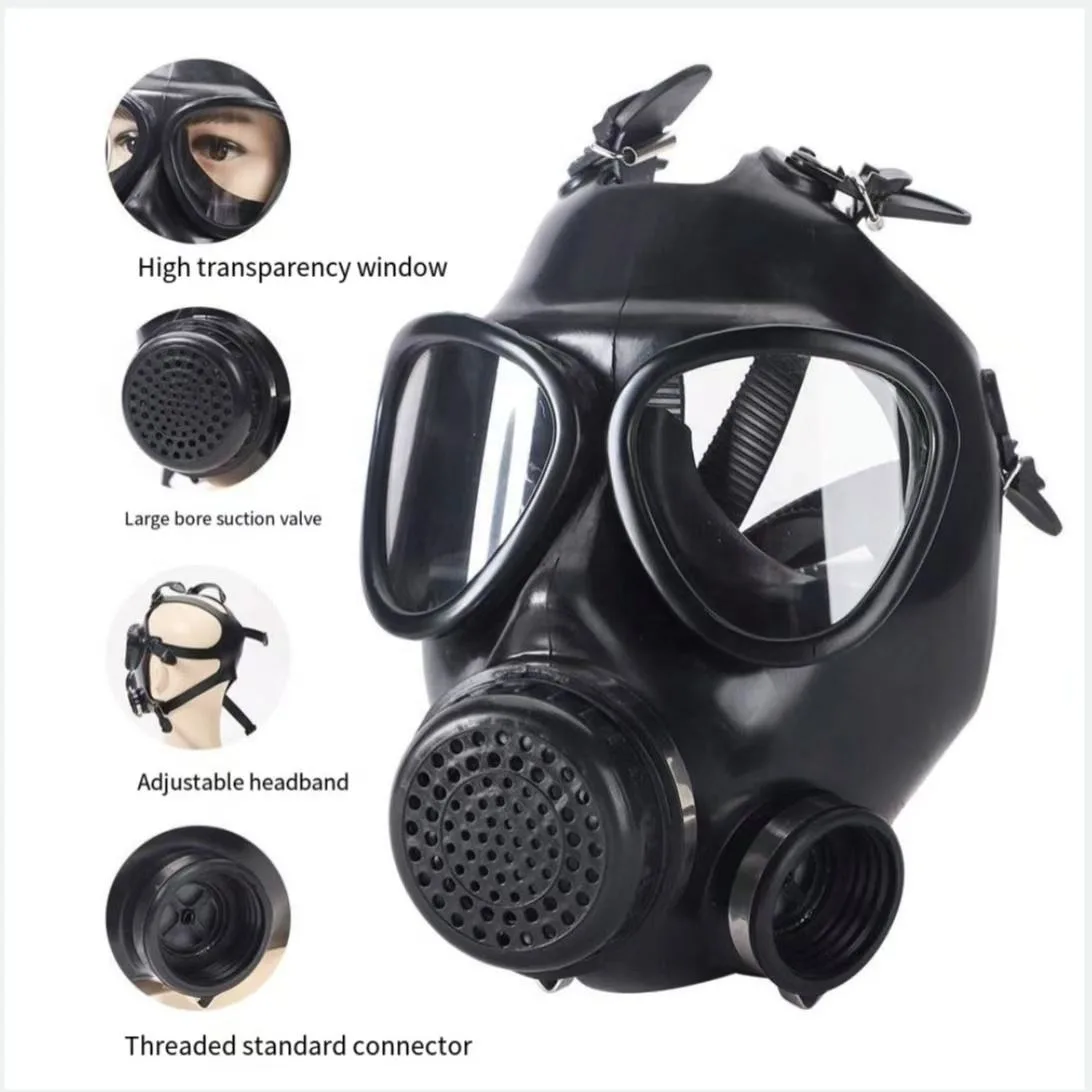 Full Face Reusable Gas Mask Survival Wholesale