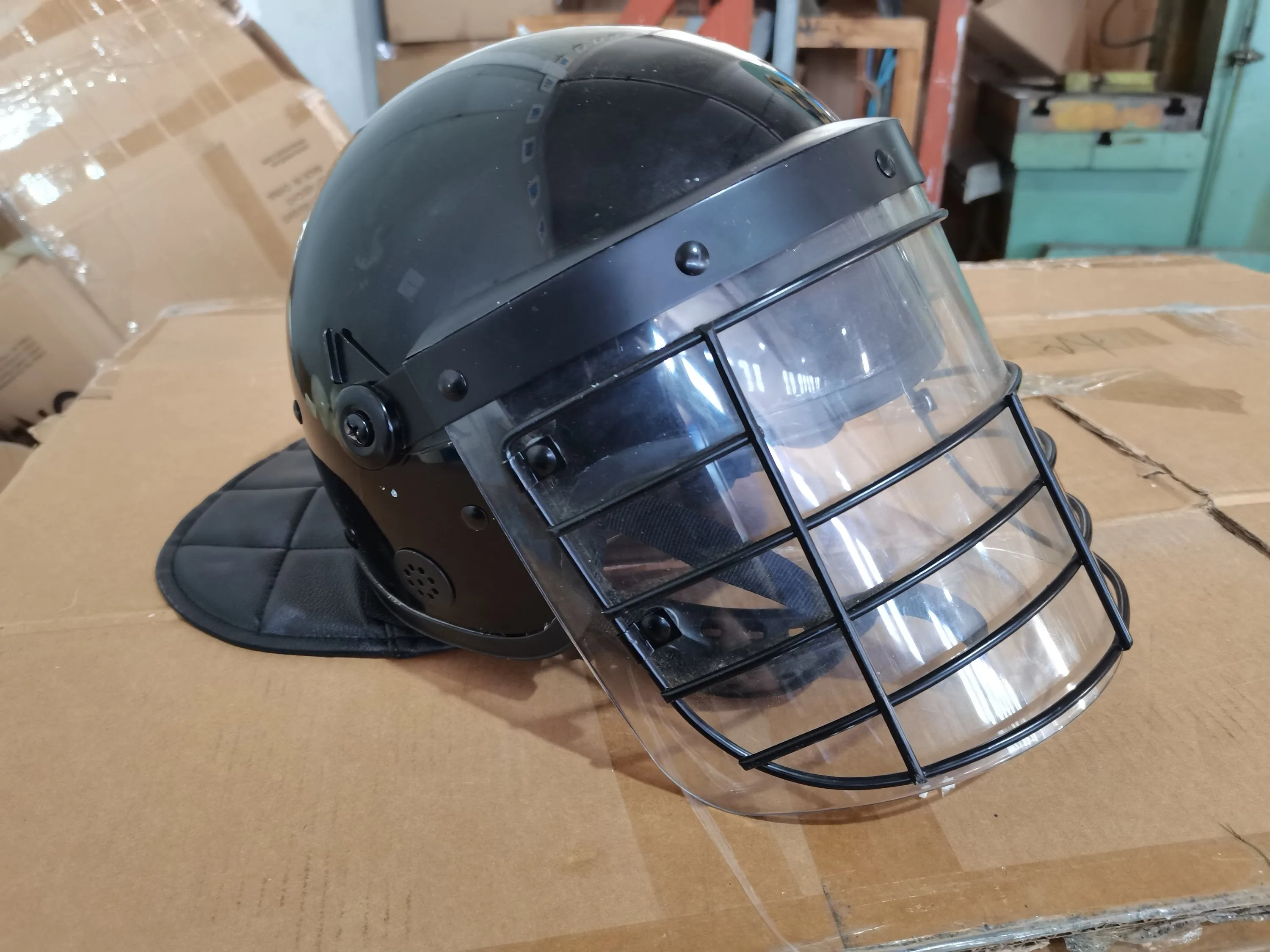 Steel Mesh Metal Face Shield Helmet Wholesale