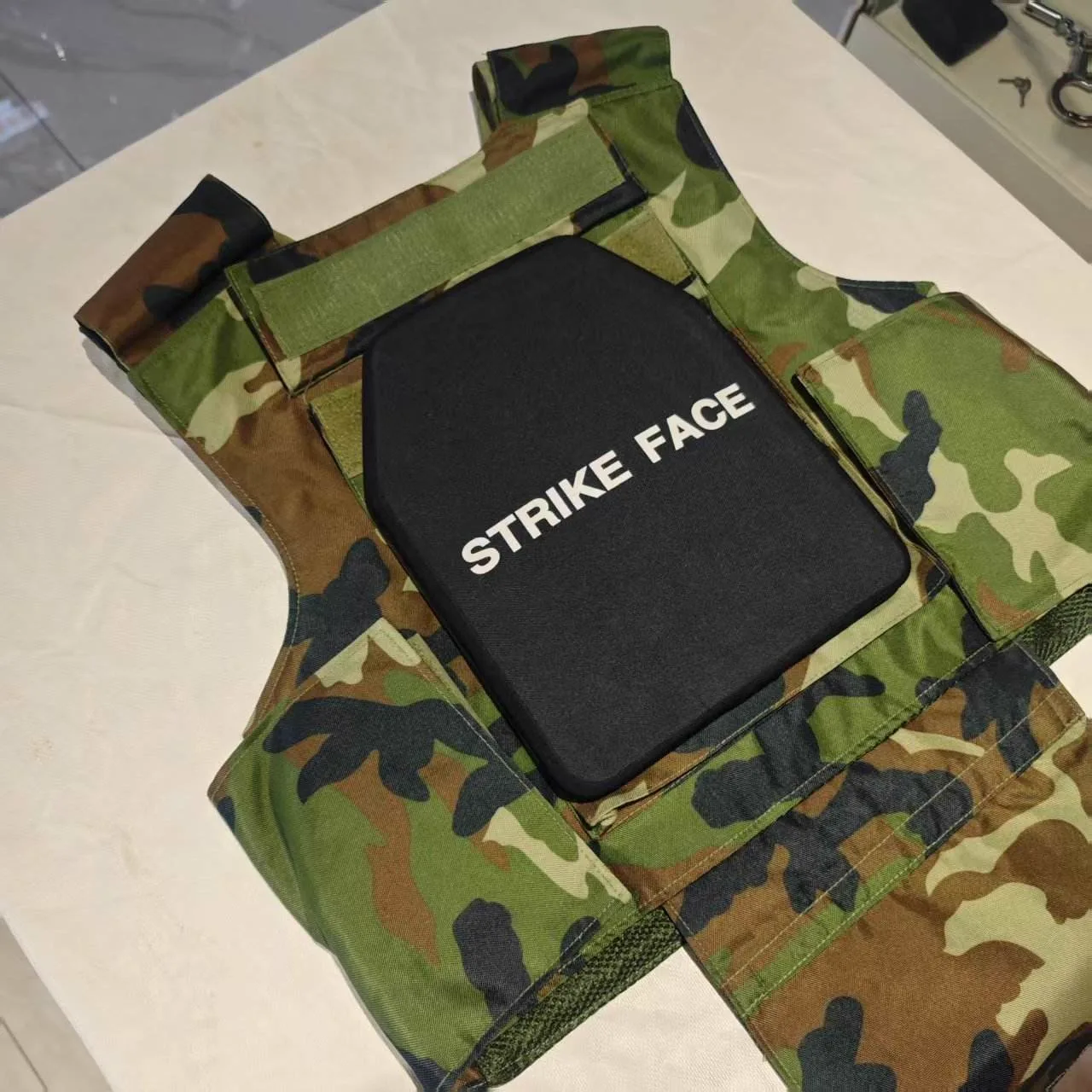 Custom Logo PE Ceramic Ballistic Plate Factory