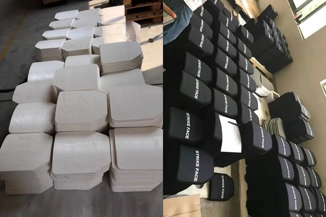 Custom Logo PE Ceramic Ballistic Plate Factory