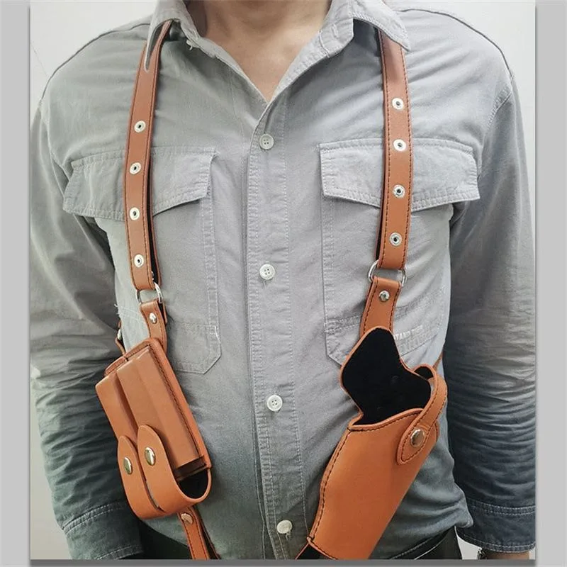 Tactical Holster With Mag Pouch PU Wholesale