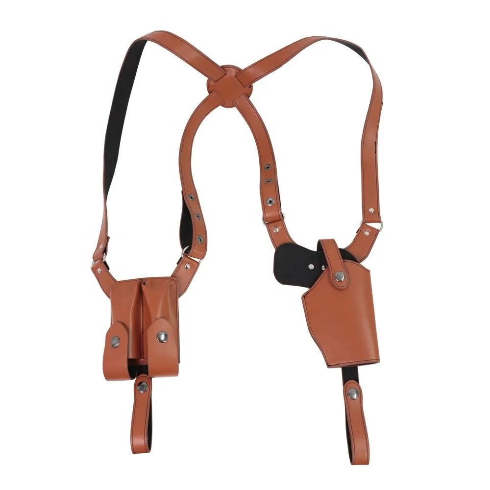 Tactical Holster With Mag Pouch PU Wholesale