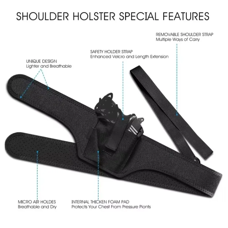 Custom Logo Shoulder Holster Gun Factory OEM