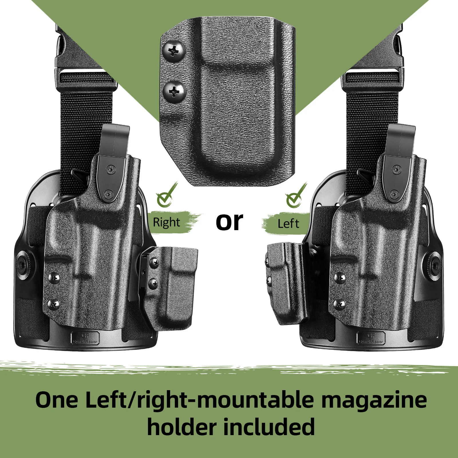 Duty G17 Holster With Single Mag Pouch Factory